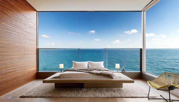 Kıbrıs otel odası deniz manzarası